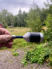 SI 400 stiv forbindelsesstykke, blå.