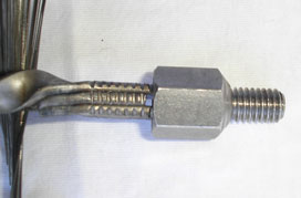 Overgang 3/8" utv. x  1/2" innv.