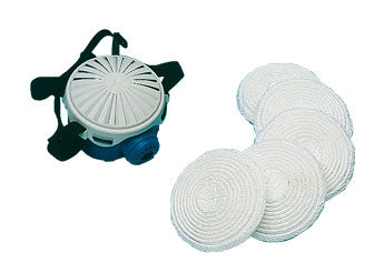 Dräger støvmaske m/ 5 filter