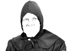 Stigkappe med snører