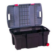 Transportkasse plast m/hjul